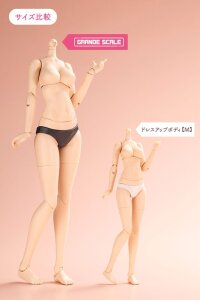 Sousai Shojo Teien Zubehör Set für Actionfiguren Grande Scale Dress Up Body Size M with Ao Gennai