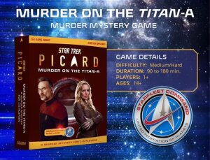 Star Trek: Picard Murder Mystery Game Murder on the Titan-A *EN*