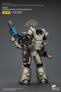 Warhammer The Horus Heresy Actionfigur 1/18 lron Warriors MKVI Tactical Sergeant with Power Sword and Plasma Pistol 12 cm