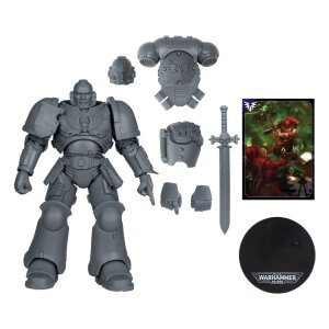 Warhammer 40,000 Actionfigur Assault Intercessor Sergeant (Blood Angel) (Artist Proof) 18 cm