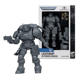 Warhammer 40,000 Actionfigur Lieutenant in Phobos Armor (Ultramarines) (Artist Proof) 18 cm
