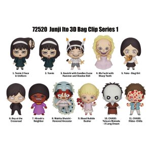 Junji Ito Collection PVC-Taschenanhänger Series 1...