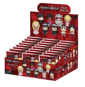 Junji Ito Collection PVC-Taschenanhänger Series 1 Display (24)