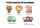 Scooby-Doo Magnete blind pack Series 1 Display (12)