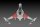 Dariusburst CS Core Plastic Kit 1/144 Legend Silver Hawk 3F-1B Space Fighter 14 cm