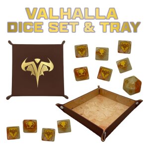 Heroscape Würfel & Tablett Set Valhalla *EN*