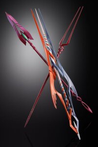 Neon Genesis Evangelion Metal Build Diecast Actionfigur Eva Production Model-02 30th with the Spear of Cassius 22 cm