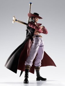 One Piece S.H.Figuarts Actionfigur Dracule Mihawk Hawkeye...