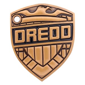2000 AD Replik Judge Dredd Badge Limited Edition