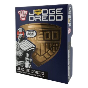 2000 AD Replik Judge Dredd Badge Limited Edition