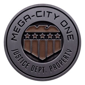 2000 AD Sammelmünze Judge Dredd Mega-City One...