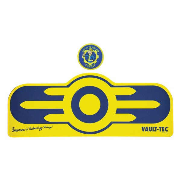 Fallout Schreibtischunterlage & Untersetzer Vault-Tec