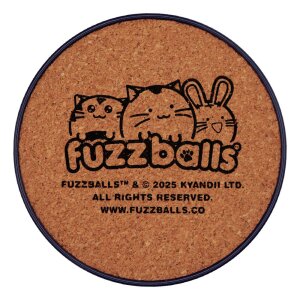 Fuzzballs Untersetzer 4er-Pack
