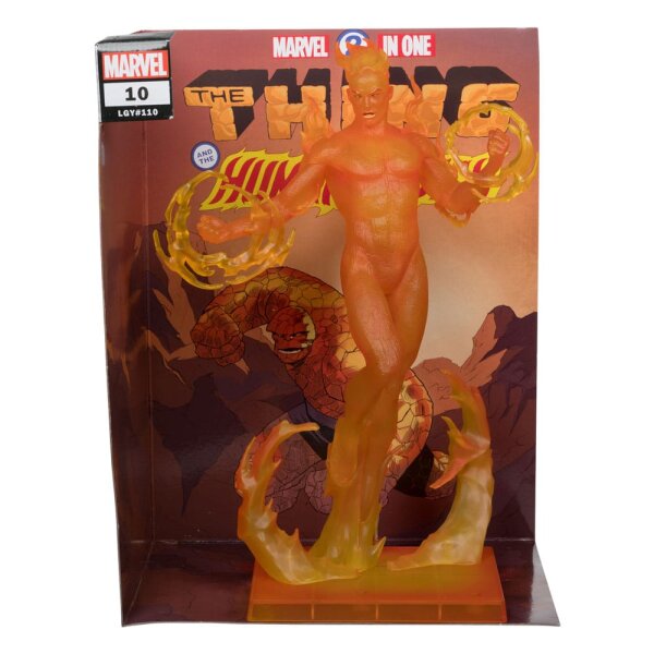 Marvel Collection PVC Statue 1/6 Human Torch (Marvel 2 in 1 #10) 29 cm