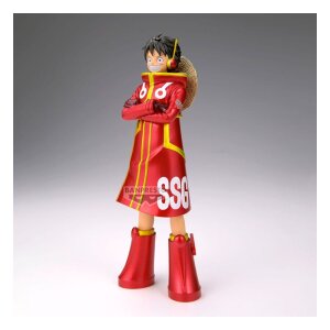 One Piece DXF - The Grandline Series PVC Statue Monkey D. Luffy (Ver. A) 16 cm