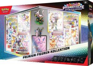 Pokemon Karmesin & Purpur Prismatische Entwicklungen Premium Figure Box Nachtara & Psiana *DE*