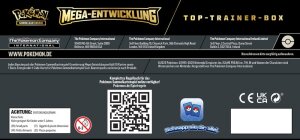 Pokemon ME01 Mega-Entwicklung Top Trainer Box Guardevoir *DE*