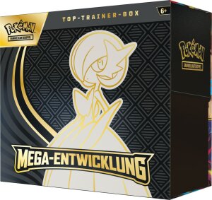Pokemon ME01 Mega-Entwicklung Top Trainer Box Guardevoir *DE*
