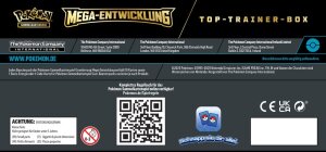 Pokemon ME01 Mega-Entwicklung Top Trainer Box Lucario *DE*