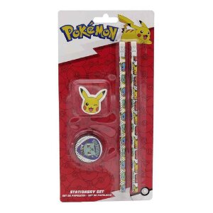 Pokemon Schreibwarenset 4-teilig