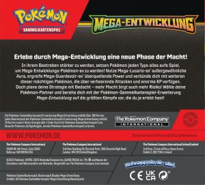 Pokemon TCG ME01 Mega-Entwicklung Booster Display (36) *DE*