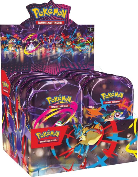 Pokemon TCG Mini Tin ME01 Herbst Display (10) *DE*