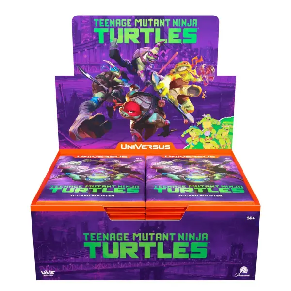 UniVersus CCG - Teenage Mutant Ninja Turtles - Booster Display EN