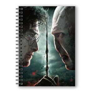 Harry Potter Notizbuch mit 3D-Effekt Harry Potter vs....