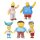 Simpsons Minifiguren Wave 3 Sortiment (8) 6 cm