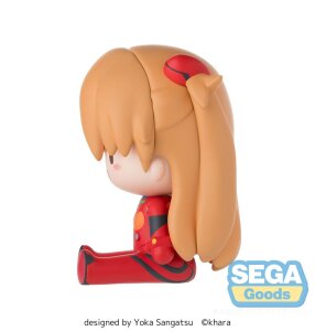 Evangelion: New Theatrical Edition Fuwa Petit Chibi Figur Asuka Plug Suit 8 cm