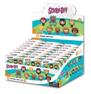 Scooby-Doo 3D PVC-Taschenanhänger Series 2 Display (24)