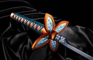 Demon Slayer Proplica Replik 1/1 Nichirin Schwert (Shinobo Kocho) 88 cm