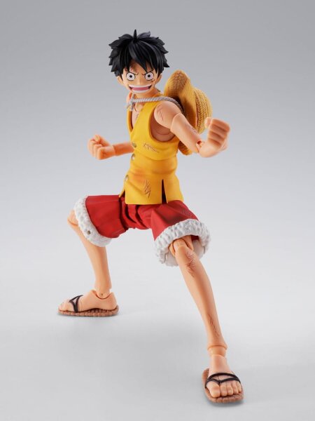 One Piece S.H.Figuarts Actionfigur Monkey D. Luffy Marineford 15 cm