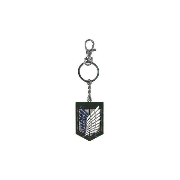 Attack on Titan Metall-Schlüsselanhänger Logo 7 cm