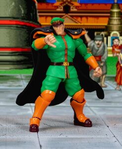 Ultra Street Fighter II: The Final Challengers Actionfigur 1/12 M. Bison Deluxe 15 cm