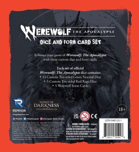Werewolf: The Apocalypse 5th Edition RPG Würfel- und...