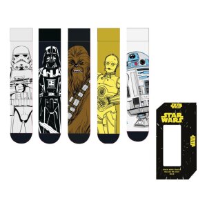 Star Wars Socken 5er-Pack 38-45
