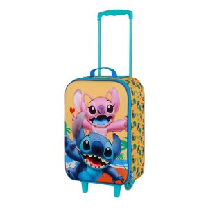 Lilo & Stitch Soft 3D Koffer Trolley Stitch Ocean...