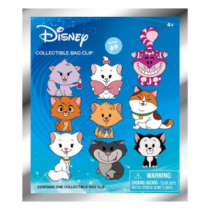 Disney Katzen 3D PVC-Taschenanhänger Serie 69...