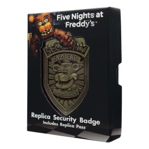 Five Nights at Freddy´s Replik Security Badge...