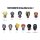 Naruto 3D PVC-Taschenanhänger Serie 7 Display (24)
