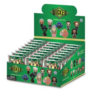 Wicked 3D PVC-Taschenanhänger Serie 1 Display (24)