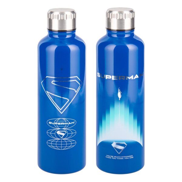 DC Comics Metal Trinkflasche Superman Theatrical