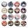 Gintama Mega Cat Project Nyantama! Ansteck-Buttons 3 cm Blind Box Sortiment (16)