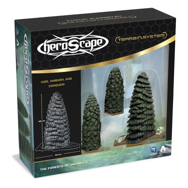 Heroscape Terrain-Erweiterung Forests of Valhalla *EN*