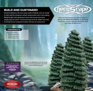 Heroscape Terrain-Erweiterung Forests of Valhalla *EN*