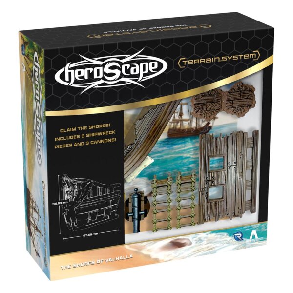 Heroscape Terrain-Erweiterung Shores of Valhalla *EN*