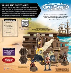 Heroscape Terrain-Erweiterung Shores of Valhalla *EN*