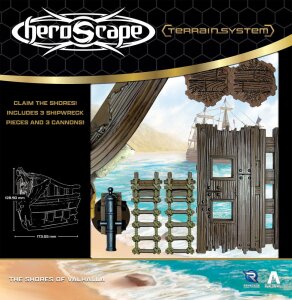 Heroscape Terrain-Erweiterung Shores of Valhalla *EN*