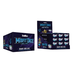 Misfit Adopt a Misfit Würfel Set Blind Box Sharp Edge Dice Sortiment (12)